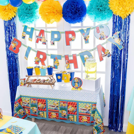 Multicolor Despicable Me Table Centerpiece Kit - 1 Set (4.3" - 12.5") - Ideal for Kids' Birthday Parties & Events