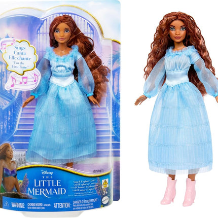 Mattel The Little Mermaid Sing & Discover Ariel Doll with Signature Dress, Toys Inspired by the Movie