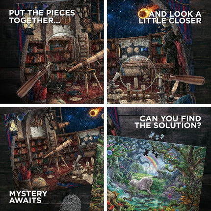 Ravensburger Space Observatory Escape Room Mystery Jigsaw Puzzlefor Adults and Kids Age 12 Years Up - 759 Pieces