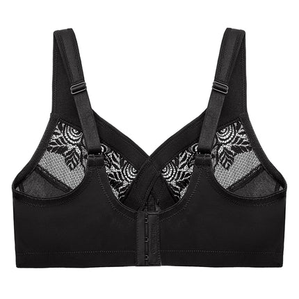 Glamorise MagicLift Minimizer Wirefree Bra 1003 (Women's & Women's Plus) Black