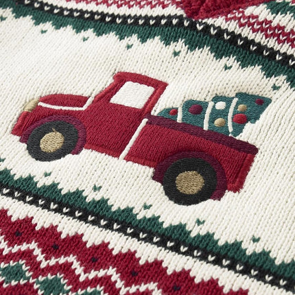 Gymboree Baby Toddler Boys Sweater Vests, Red Truck, 12