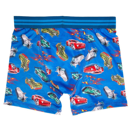 Caleçons Courts et Slips Hot Wheels pour Garçons Disponibles dans les Tailles 2/3t, 4t, 4, 6, 8 et 10, Lot de 7 Caleçons Courts Athlétiques, 4