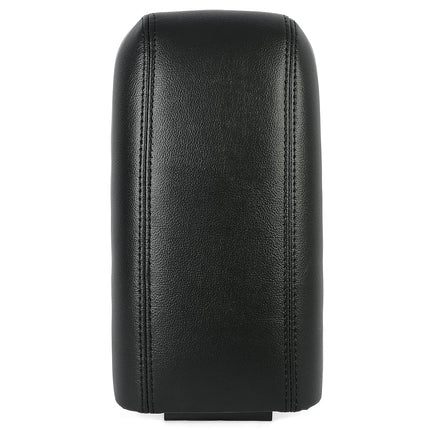 Tapa del apoyabrazos de la consola central ALMULOO con pestillo compatible con Ascender Trailblazer Envoy Rainier Saab 9-7x Bravada 2002-2009, reemplazo para 25998847 25998844 25998838 con cubierta de cuero