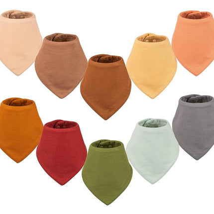 Tiny Twinkle Bandana Scarf Bibs 10 Pack - Water Re