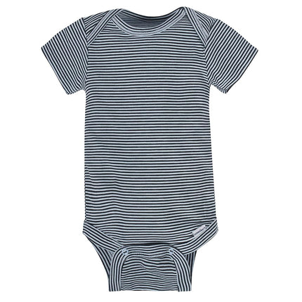 Gerber Baby Boys 8-pack Short Sleeve Onesies Bodysuits Shirt, Transportation Zone, 3-6 Months US