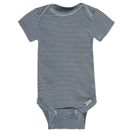 Gerber Baby Boys 8-pack Short Sleeve Onesies Bodysuits., Bear, 0-3 Months