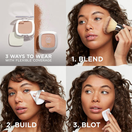 L'Oreal True Match Polvo Súper Difuminable, Bronceado Clásico N7, 0.30 Onzas