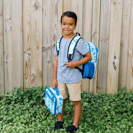 Wildkin Lunch Box Bag for Kids – Lightweight, Reusable & Insulated for Hot or Cold Snacks – Ideal for School & Travel - Mermaid Scales