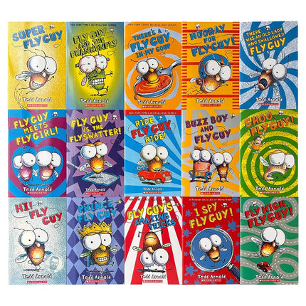 Fly Guy 15 Books Complete Series Collection Pack S