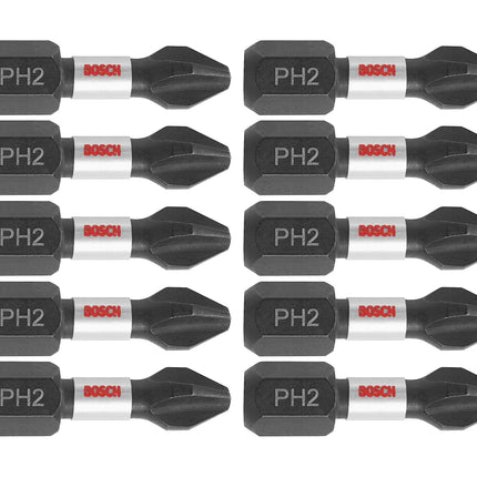 Bosch ITPH21B Impact Tough 1 In. Phillips #2 Inser