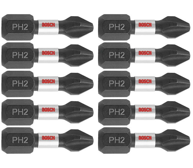 Bosch ITPH21B Impact Tough 1 In. Phillips #2 Inser
