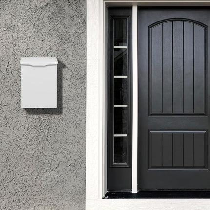 ARCHITECTURAL MAILBOXES 2681W Marina Wall Mount, White, S