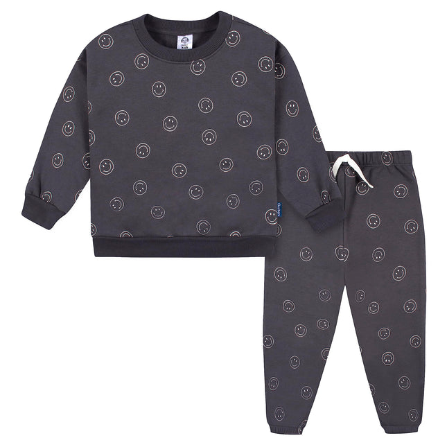 Gerber Baby Boys Toddler 2-piece Fleece Sweatshirt