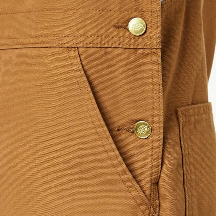 Salopette Grande Taille Dickies pour Homme, Marron Canard, 50x32
