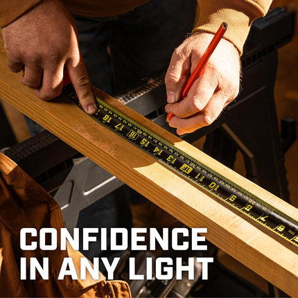 Crescent Lufkin 16 Ft. SHOCKFORCE NITE Eye Tape Measure | L1316B-02