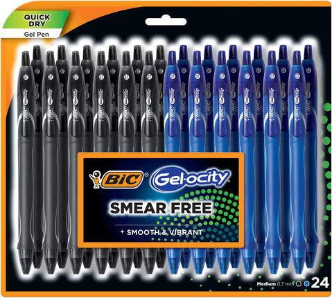 BIC Gel-ocity Quick Dry (DRIES UP TO 3X FASTER) Bu
