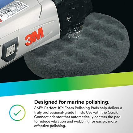 3M 05707 Perfect-It 8'' Foam Polishing Buffing Pad