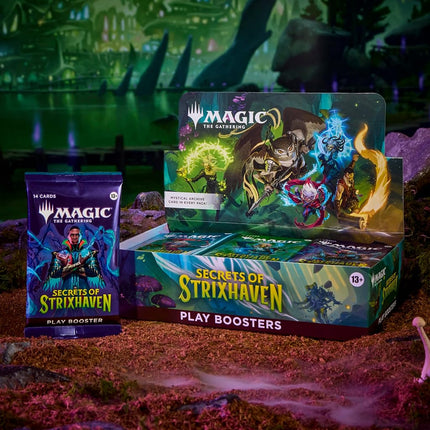 Magic: The Gathering Secrets of Strixhaven - Play Booster Box (30 Packs)