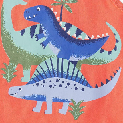 The Children's Place Boys' and Toddler Assorted Tank Top, Dinos 3-Pack, 9-12 Months