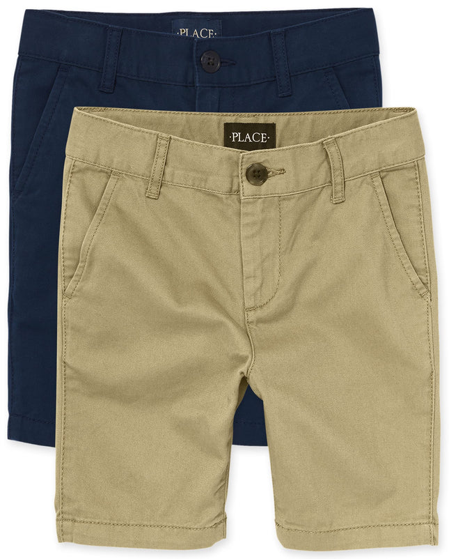 The Children's Place Baby Boys Chino Shorts, Flax/