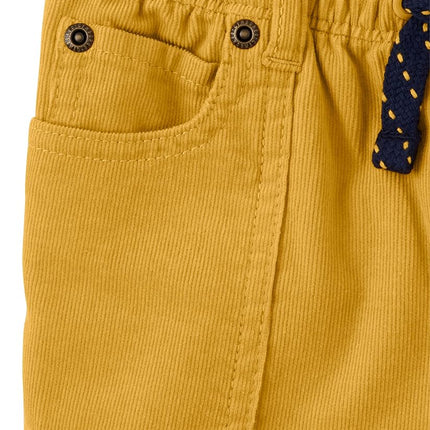 Gymboree Boys' and Toddler Corduroy Pants, Prairie Gold Cord, 10