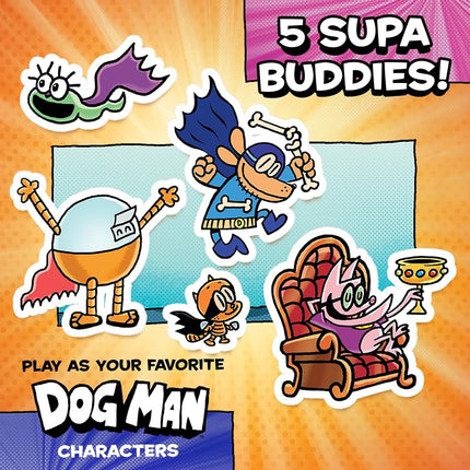 University Games Dog Man Twenty Thousand Fleas Under The Sea Board Game -Cooperative Family Game for Kids & Adults, Based on Dav Pilkey’s Bestselling Book, 2-6 Players