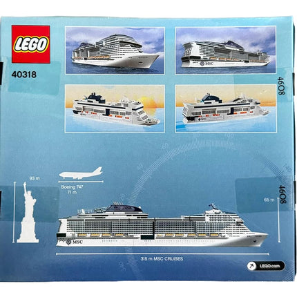 LEGO 40318 MSC Cruises Cruise Ship