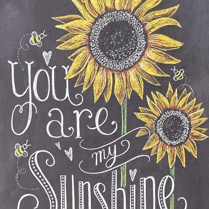 Primitives by Kathy Chalk Sign, Sunflowers - You are My Sunshine (26853) Bedroom