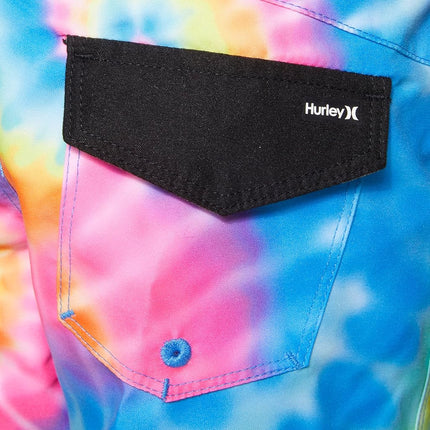 Hurley Boys' Board Shorts, Multi Tie Dye, 2T