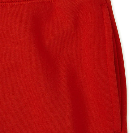 The Children's Place Boys Active Fleece Jogger Sweatpants, Red, Medium