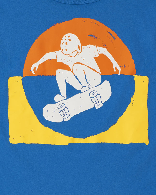 The Children's Place Boys Short Sleeve Graphic T-Shirt 3-Pack, Bicycle/Skateboard/Bring The Heat, X-Large