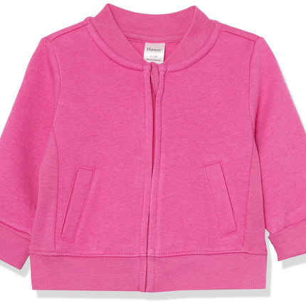 Hanes Baby, Zippin Soft 4-Way Stretch Fleece Zip U