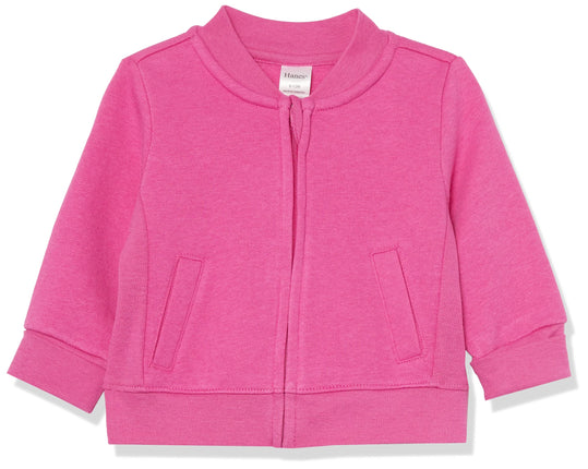 Hanes Baby, Zippin Soft 4-Way Stretch Fleece Zip U