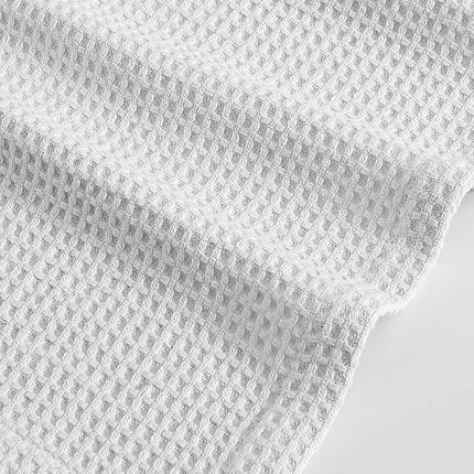 Vera Wang - Queen Blanket, Luxury Cotton Bedding, Super Soft Essentials with Waffle Weave Knit (Waffleweave Grey, Queen)
