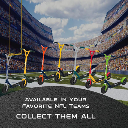 Hover-1 NFL Off-Road Kick Scooter - Official NFL Logos and Colors - Denver Broncos