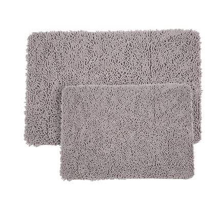Bedford Home 2-Piece Memory Foam Shag Bath Mat, Gr