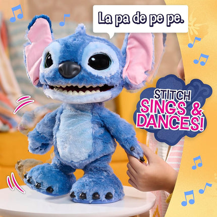 Just Play Ultimate Stitch Live Action Feature Plush