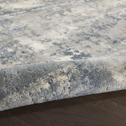 Nourison Concerto Abstract Grey/Beige 5'3" x 7'3" Area -Rug, Easy -Cleaning, Non Shedding, Bed Room, Living Room, Dining Room, Kitchen (5x7)