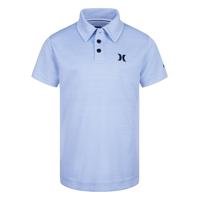 Hurley Boys' Performance Polo Shirt, Psychic Blue 