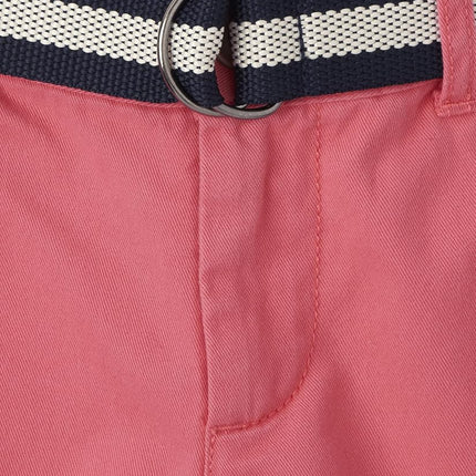 The Children's Place Boys Belted Chino Shorts, Astilbe, 12