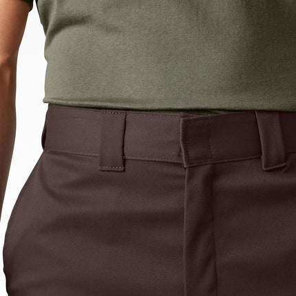Dickies Men's 874 Flex Work Pants, Dark Brown, 46W x 32L