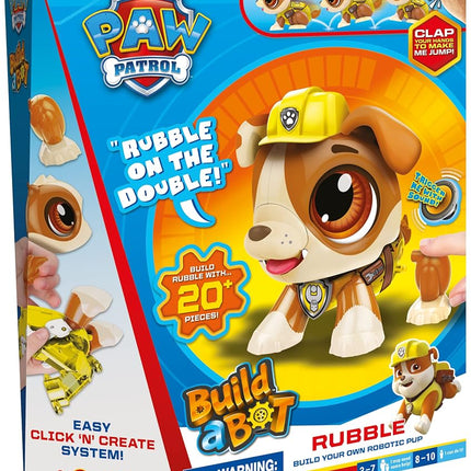 Goliath Build a Bot Paw Patrol Rubble - Build Your Own Robotic Pet - Ages 3-10