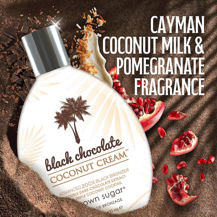 (148ml) - Brown Sugar BLACK CHOCOLATE COCONUT CREAM 200X Bronzer - 399ml