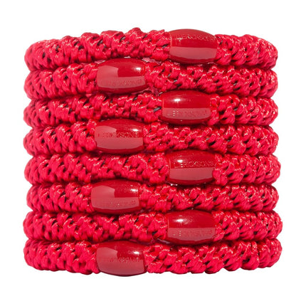Coleteros L. Erickson Grab & Go, Rojos, Juego de Ocho - Excepcionalmente Seguros con Sujeción Suave