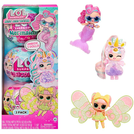 L.O.L. Surprise Just Add Water 3-Pack