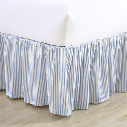 Laura Ashley Lightweight & Classic Style, 100% Cotton, Blue, Twin