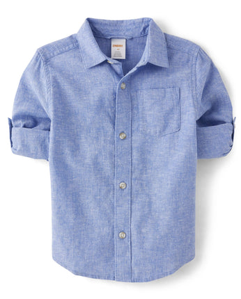 Gymboree,and Toddler Long Sleeve Button Up Shirts,