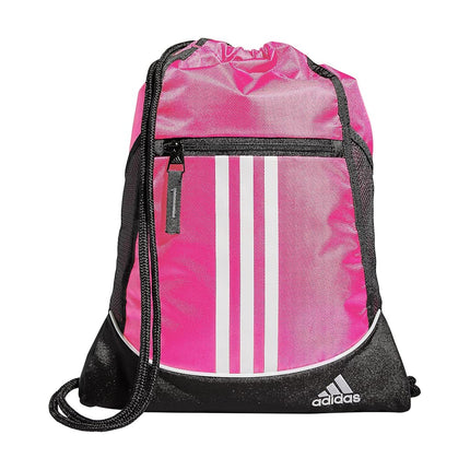 adidas Unisex Alliance II Sackpack, Team Shock Pin