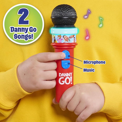 Danny Go! Sing Along Mic, Interactive Light-Up Microphone Toy