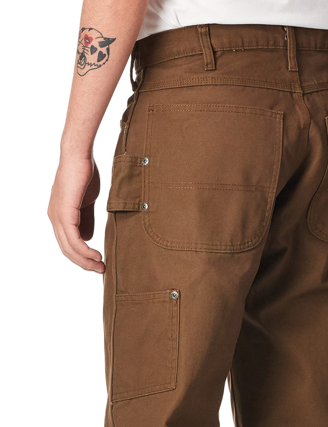 Dickies Men's Sanded Duck Carpenter Jean, Timber, 42x30